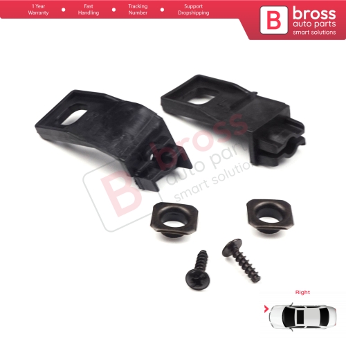 Headlight Holder Mount Repair Bracket Tab Set Right Side for VW Golf MK4 A4 1J HB Sedan Estate 1997-2006 1J0998226