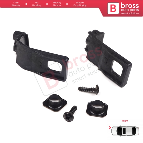 Headlight Holder Mount Repair Bracket Tab Set Right Side for VW Golf MK4 A4 1J HB Sedan Estate 1997-2006 1J0998226