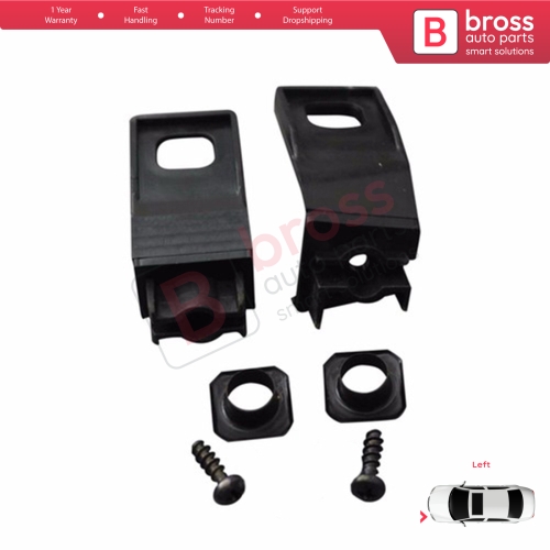 Headlight Holder Mount Repair Bracket Tab Set Left Side for VW Golf MK4 A4 1J HB Sedan Estate 1997-2006 1J0998225