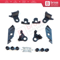 Headlight Holder Mount Repair Bracket Tab Set Left Right Side for VW Passat 3C B7 362 365 2011-2014 3AA998225 3AA998226