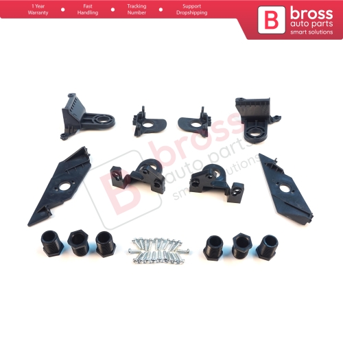 Headlight Holder Mount Repair Bracket Tab Set Left Right Side for VW Passat 3C B7 362 365 2011-2014 3AA998225 3AA998226