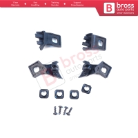 Headlight Holder Mount Repair Bracket Tab Set Left Right Side for VW Polo MK3 MK4 6N 9N 1994-2008 6Q0998225 6Q0998226