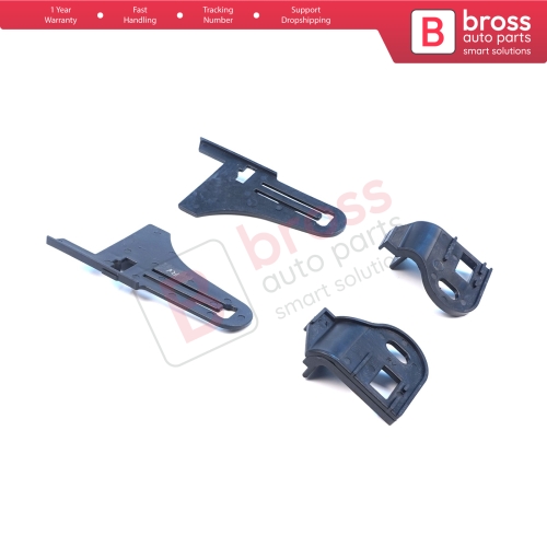 Headlight Holder Mount Repair Bracket Tab Set Left Right Side for Renault Megane MK3 2008-2016 260607305R 260100017R