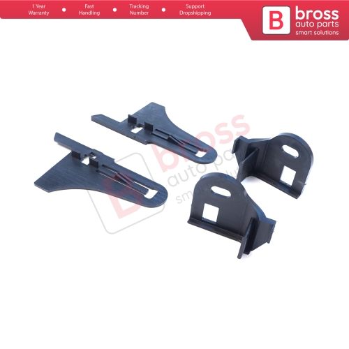 Headlight Holder Mount Repair Bracket Tab Set Left Right Side for Renault Megane MK3 2008-2016 260607305R 260100017R
