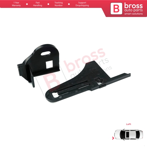 Headlight Holder Mount Repair Bracket Tab Set Left Side for Renault Megane MK3 2008-2016 260607305R