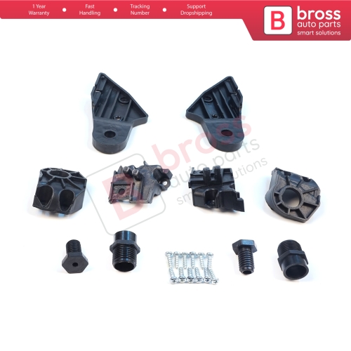 Headlight Holder Mount Repair Bracket Tab Set Left Right Side for Mercedes C Class W204 S204 C204 2007-2014 CL203 A2048201114 A2048201214