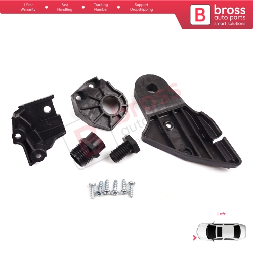 Headlight Holder Mount Repair Bracket Tab Set Left Side for Mercedes C Class W204 S204 C204 2007-2014 CL203 A2048201114