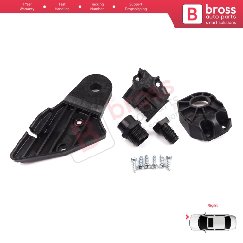 Headlight Holder Mount Repair Bracket Tab Set Right Side for Mercedes C Class W204 S204 C204 2007-2014 CL203 A2048201214
