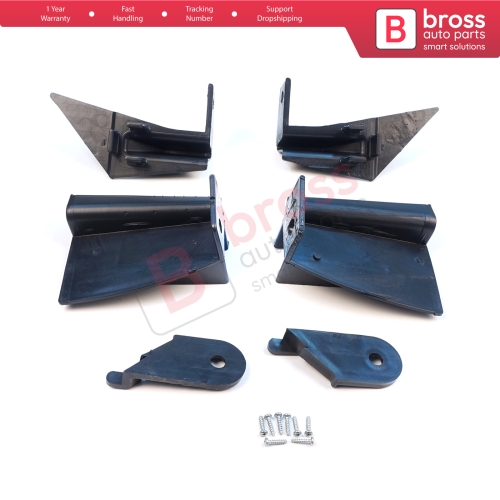 Headlight Holder Mount Repair Bracket Tab Set Left Right Side for Renault Dacia Lodgy Dokker 2012-On 260607950R 260102414R