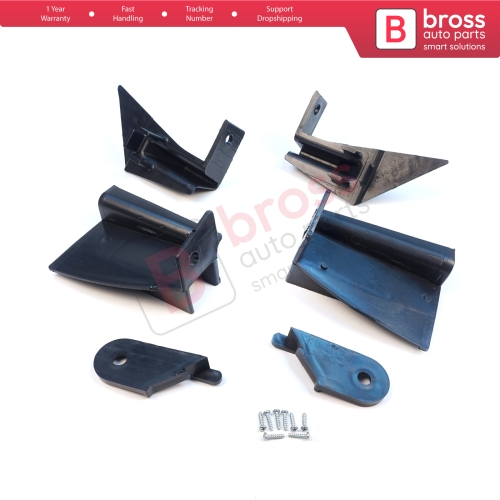 Headlight Holder Mount Repair Bracket Tab Set Left Right Side for Renault Dacia Lodgy Dokker 2012-On 260607950R 260102414R