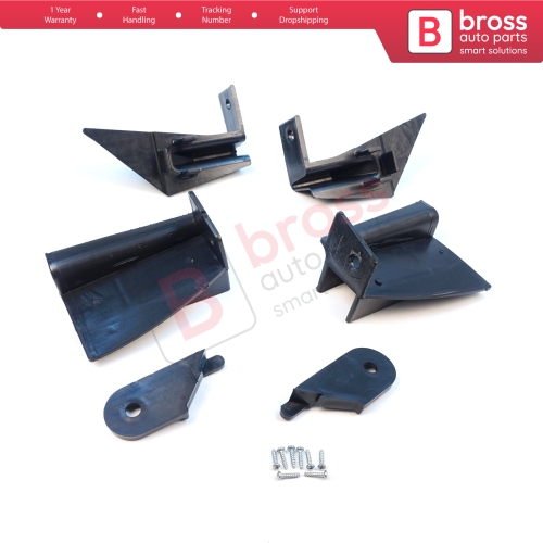 Headlight Holder Mount Repair Bracket Tab Set Left Right Side for Renault Dacia Lodgy Dokker 2012-On 260607950R 260102414R