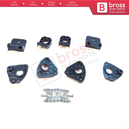 Headlight Holder Mount Repair Bracket Tab Set Left Right Side for VW Caddy MK3 2K 2C Touran MK1 1T3 2010-2015 2K5998225 2K5998226