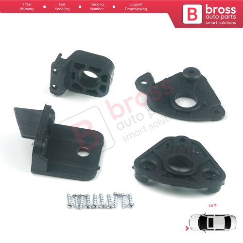Headlight Holder Mount Repair Bracket Tab Set Left Side for VW Caddy MK3 2K 2C Touran MK1 1T3 2010-2015 2K5998225