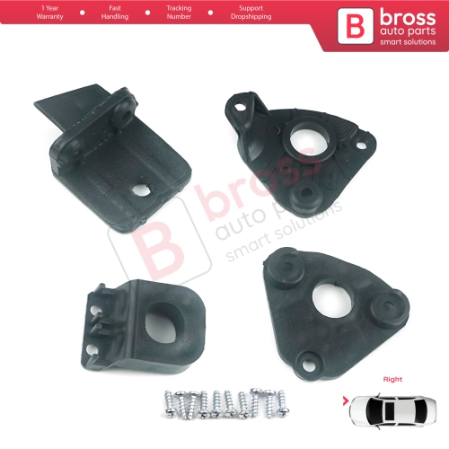 Headlight Holder Mount Repair Bracket Tab Set Right Side for VW Caddy MK3 2K 2C Touran MK1 1T3 2010-2015 2K5998226