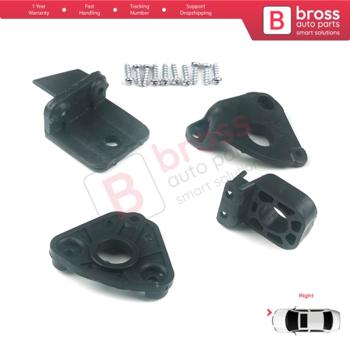 Headlight Holder Mount Repair Bracket Tab Set Right Side for VW Caddy MK3 2K 2C Touran MK1 1T3 2010-2015 2K5998226