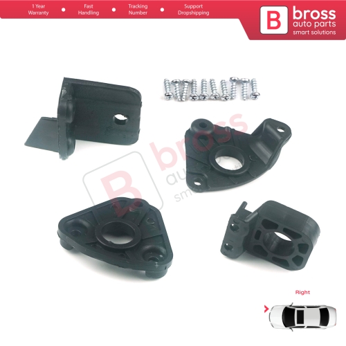 Headlight Holder Mount Repair Bracket Tab Set Right Side for VW Caddy MK3 2K 2C Touran MK1 1T3 2010-2015 2K5998226