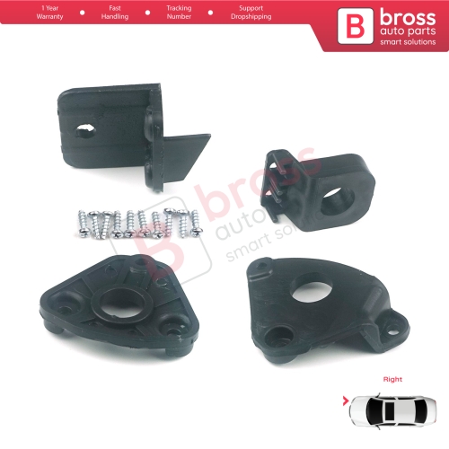 Headlight Holder Mount Repair Bracket Tab Set Right Side for VW Caddy MK3 2K 2C Touran MK1 1T3 2010-2015 2K5998226