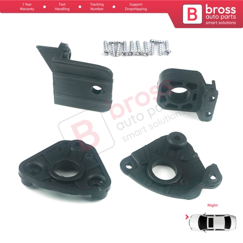 Headlight Holder Mount Repair Bracket Tab Set Right Side for VW Caddy MK3 2K 2C Touran MK1 1T3 2010-2015 2K5998226