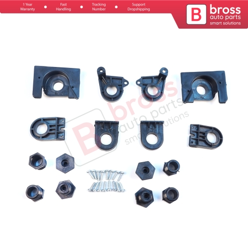 Headlight Holder Mount Repair Bracket Tab Set Left Right Side for VW Jetta MK6 A6 5C6 2010-2018 5C7998225 5C7998226