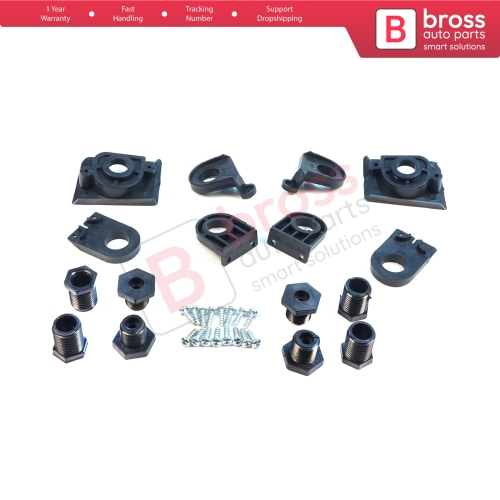 Headlight Holder Mount Repair Bracket Tab Set Left Right Side for VW Jetta MK6 A6 5C6 2010-2018 5C7998225 5C7998226