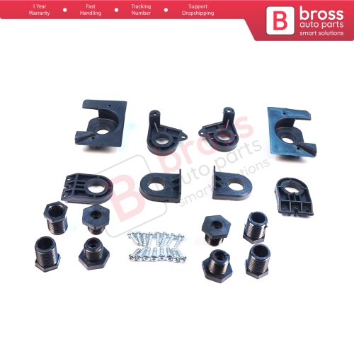 Headlight Holder Mount Repair Bracket Tab Set Left Right Side for VW Jetta MK6 A6 5C6 2010-2018 5C7998225 5C7998226