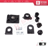 Headlight Holder Mount Repair Bracket Tab Set Left Side for VW Jetta MK6 A6 5C6 2010-2018 5C7998225