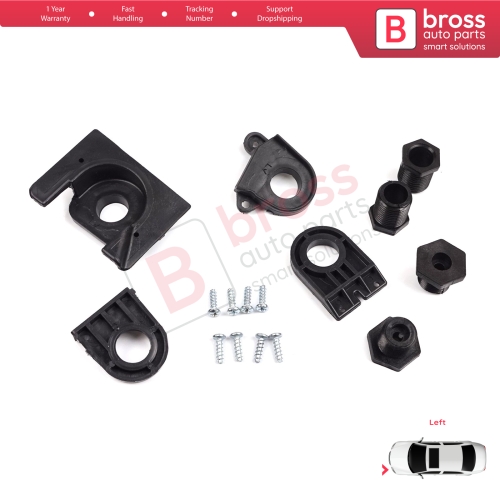 Headlight Holder Mount Repair Bracket Tab Set Left Side for VW Jetta MK6 A6 5C6 2010-2018 5C7998225