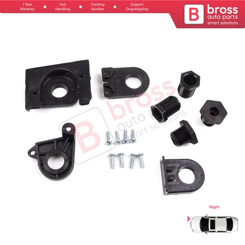 Headlight Holder Mount Repair Bracket Tab Set Right Side for VW Jetta MK6 A6 5C6 2010-2018 5C7998226