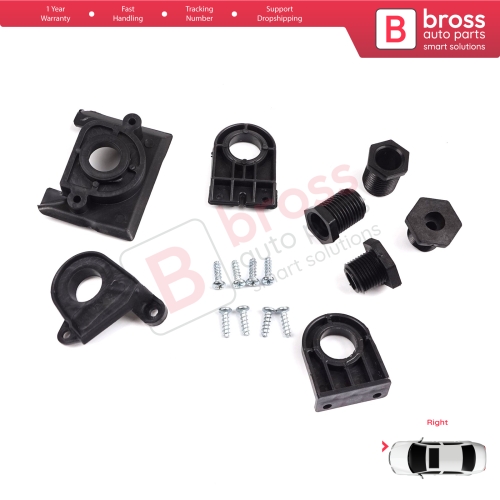 Headlight Holder Mount Repair Bracket Tab Set Right Side for VW Jetta MK6 A6 5C6 2010-2018 5C7998226