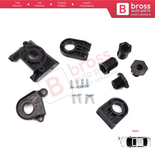Headlight Holder Mount Repair Bracket Tab Set Right Side for VW Jetta MK6 A6 5C6 2010-2018 5C7998226