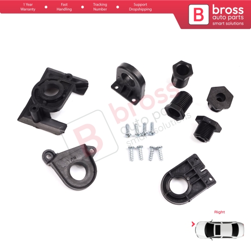Headlight Holder Mount Repair Bracket Tab Set Right Side for VW Jetta MK6 A6 5C6 2010-2018 5C7998226