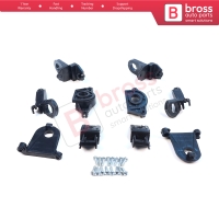 Headlight Holder Mount Repair Bracket Tab Set Left Right Side for Seat Leon MK3 5F 2012-2020 5F0998225 5F0998226