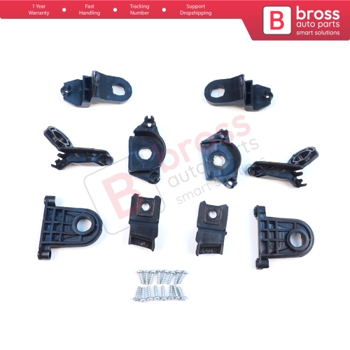 Headlight Holder Mount Repair Bracket Tab Set Left Right Side for Seat Leon MK3 5F 2012-2020 5F0998225 5F0998226