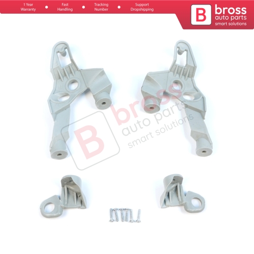 Headlight Holder Mount Repair Bracket Tab Set Left Right Side for Toyota Corolla MK9 E120 E130 Fielder Allex Runx 2000-2006 811701E480 811451E710