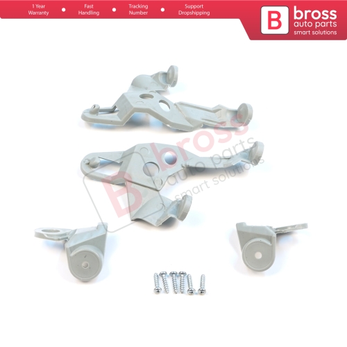 Headlight Holder Mount Repair Bracket Tab Set Left Right Side for Toyota Corolla MK9 E120 E130 Fielder Allex Runx 2000-2006 811701E480 811451E710