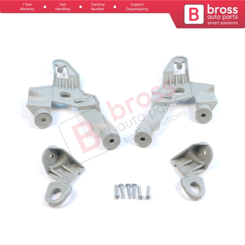 Headlight Holder Mount Repair Bracket Tab Set Left Right Side for Toyota Corolla MK9 E120 E130 Fielder Allex Runx 2000-2006 811701E480 811451E710