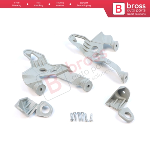 Headlight Holder Mount Repair Bracket Tab Set Left Right Side for Toyota Corolla MK9 E120 E130 Fielder Allex Runx 2000-2006 811701E480 811451E710