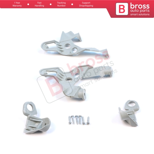 Headlight Holder Mount Repair Bracket Tab Set Left Right Side for Toyota Corolla MK9 E120 E130 Fielder Allex Runx 2000-2006 811701E480 811451E710