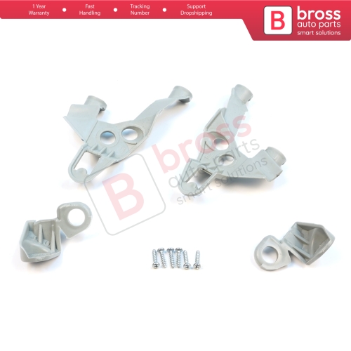 Headlight Holder Mount Repair Bracket Tab Set Left Right Side for Toyota Corolla MK9 E120 E130 Fielder Allex Runx 2000-2006 811701E480 811451E710