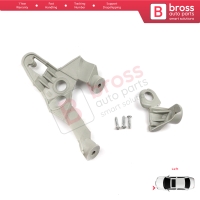 Headlight Holder Mount Repair Bracket Tab Set Left Side for Toyota Corolla MK9 E120 E130 Fielder Allex Runx 2000-2006 811701E480
