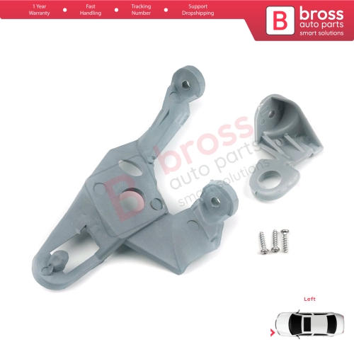 Headlight Holder Mount Repair Bracket Tab Set Left Side for Toyota Corolla MK9 E120 E130 Fielder Allex Runx 2000-2006 811701E480