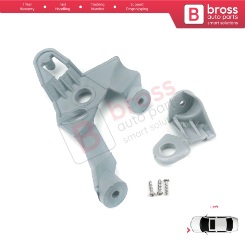 Headlight Holder Mount Repair Bracket Tab Set Left Side for Toyota Corolla MK9 E120 E130 Fielder Allex Runx 2000-2006 811701E480