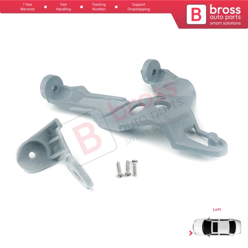 Headlight Holder Mount Repair Bracket Tab Set Left Side for Toyota Corolla MK9 E120 E130 Fielder Allex Runx 2000-2006 811701E480