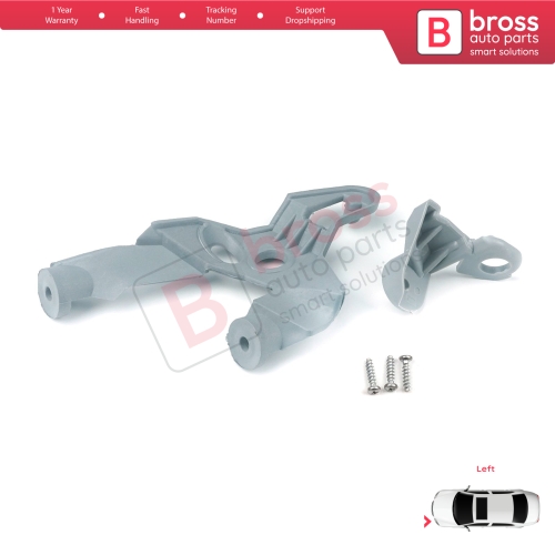 Headlight Holder Mount Repair Bracket Tab Set Left Side for Toyota Corolla MK9 E120 E130 Fielder Allex Runx 2000-2006 811701E480