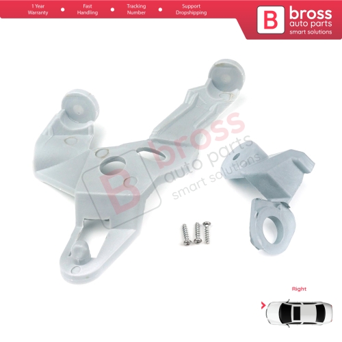 Headlight Holder Mount Repair Bracket Tab Set Right Side for Toyota Corolla MK9 E120 E130 Fielder Allex Runx 2000-2006 811451E710