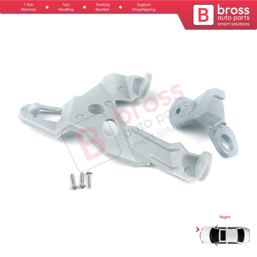 Headlight Holder Mount Repair Bracket Tab Set Right Side for Toyota Corolla MK9 E120 E130 Fielder Allex Runx 2000-2006 811451E710