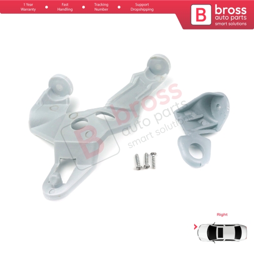 Headlight Holder Mount Repair Bracket Tab Set Right Side for Toyota Corolla MK9 E120 E130 Fielder Allex Runx 2000-2006 811451E710