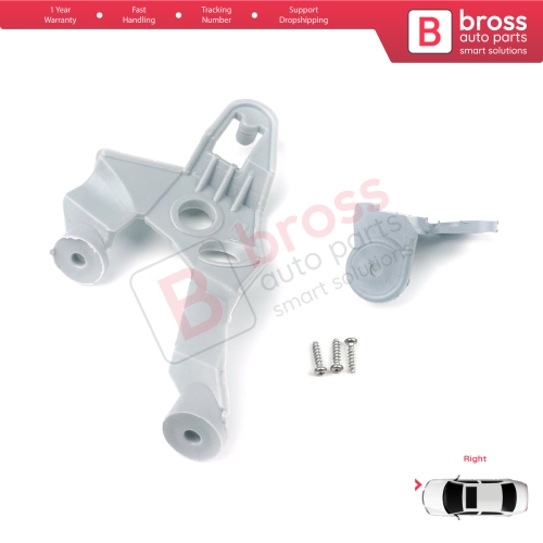 Headlight Holder Mount Repair Bracket Tab Set Right Side for Toyota Corolla MK9 E120 E130 Fielder Allex Runx 2000-2006 811451E710