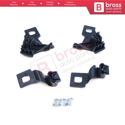 Headlight Holder Mount Repair Bracket Tab Set Left Right Side for Audi A4 RS4 8K2 B8.5 A5 S5 RS5 B8.5 8T0998121B 8T0998122B
