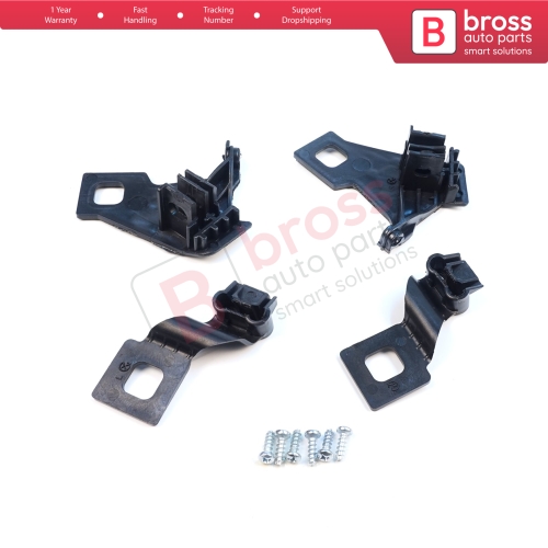 Headlight Holder Mount Repair Bracket Tab Set Left Right Side for Audi A4 RS4 8K2 B8.5 A5 S5 RS5 B8.5 8T0998121B 8T0998122B
